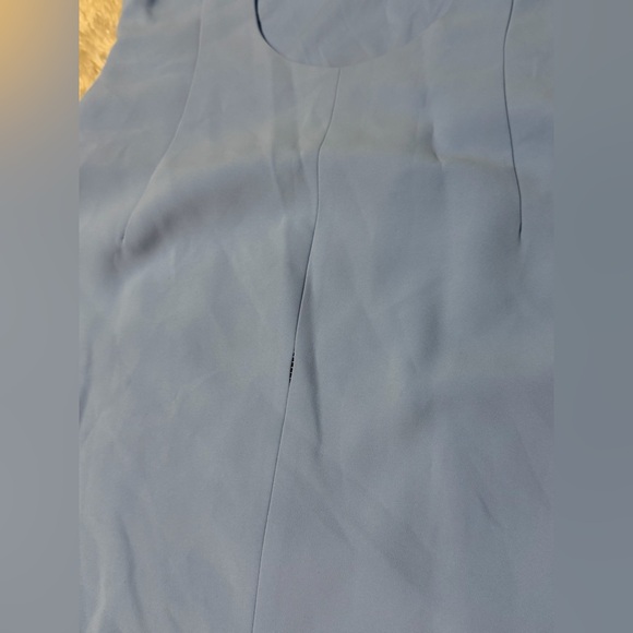 NWT Amanda Uprichard Marbella Maxi Dress in Baby Blue - Size Medium - Picture 7 of 7